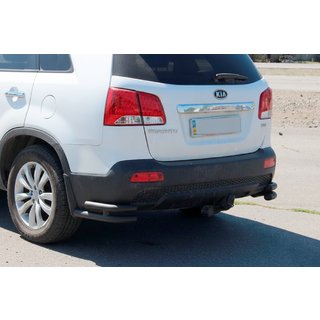 Zadnji dvojni kotni loki AK003-подвійний Black (nerjavno jeklo) Kia Sorento II XM 2009–2014 fotografija 1