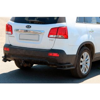 Zadnji dvojni kotni loki AK003-подвійний Black (nerjavno jeklo) Kia Sorento II XM 2009–2014 fotografija 3
