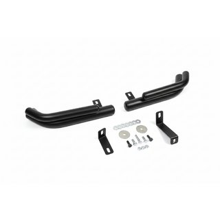 Zadnji dvojni kotni loki AK003-Подвійний Black (nerjavno jeklo) Hyundai Santa Fe 2 2006–2012 fotografija 2