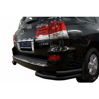 Zadnji dvojni vogalni loki Black (nerjavno jeklo) Lexus LX570/450d 2008–2022