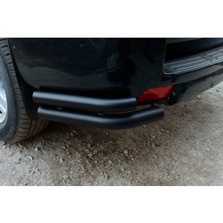 Zadnji kotni loki AK003-Подвійний Črni (nerjavno jeklo) Toyota Land Cruiser Prado 150 2009–2023 fotografija 3