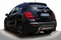 Chevrolet Trax 2012–2023 Zadnji zaščitni lok AK007 Black (nerjaveče jeklo) fotografija 1