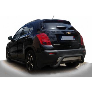 Zadnji zaščitni lok AK007 Black (nerjaveče jeklo) Chevrolet Trax 2012–2023