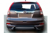 Honda CRV 2017–2022 Zadnji lok AK007 Black (2016-2019, nerjavno jeklo) fotografija 1
