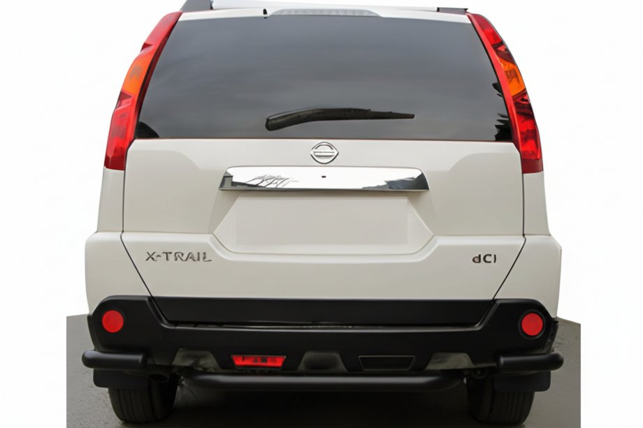 Nissan X-trail T31 2007–2014 Zadnji vogalni elementi za sredinski lok AK0073 Black (2 kos, nerjaveče jeklo) Image