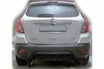 Opel Antara 2006–2017 Zadnji lok AK007-2 Black (nerjaveče jeklo) fotografija 1