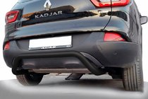Renault Kadjar 2015–2022 Zadnji zaščitni lok AK007 Black (nerjaveče jeklo) fotografija 1
