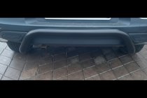 Renault Kadjar 2015–2022 Zadnji zaščitni lok AK007 Black (nerjaveče jeklo) fotografija 2