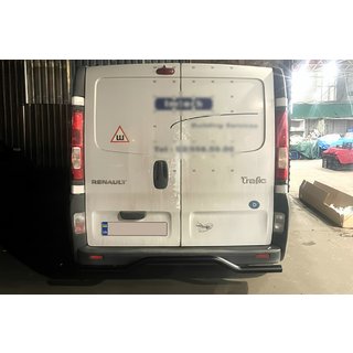 Zadnji zaščitni lok AK006 Black (nerjavno jeklo) fotografija 3