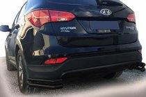 Hyundai Santa Fe 3 2012–2018 Zadnji kotni loki AK-003-Double Black (nerjavno jeklo) fotografija 1