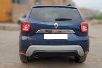 Renault Duster 2018–2024 Zadnji zaščitni lok AK007 Black (nerjaveče jeklo) fotografija 2