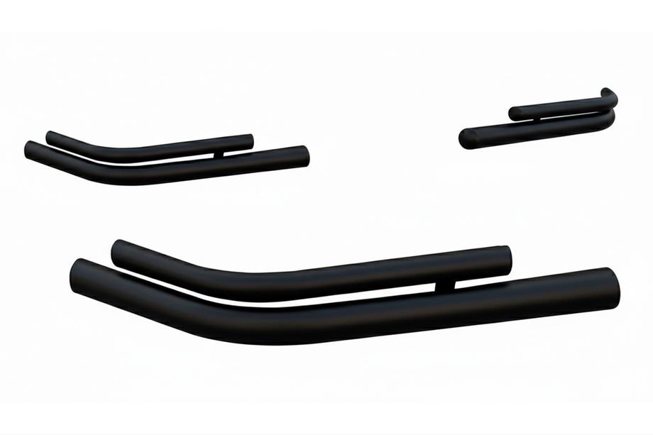 Chery Tiggo 1 2005–2016 Zadnji dvojni kotni loki AK003-double Black (2 kos, nerjavno jeklo) Image