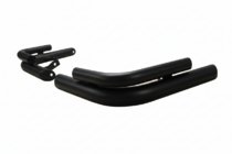 Chery Tiggo 3 2005– Zadnji dvojni kotni loki AK003-double Black (2 kos, nerjavno jeklo) fotografija 2