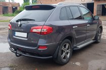 Renault Koleos 2008–2016 Zadnji zaščitni lok AK002-1 Black (nerjaveče jeklo) fotografija 2