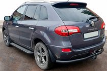 Renault Koleos 2008–2016 Zadnji zaščitni lok AK002-1 Black (nerjaveče jeklo) fotografija 1