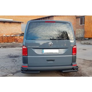 Zadnji vogalni ščitniki AK003-Double Black (2 kos, nerjaveče jeklo) fotografija 3