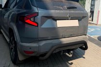 Renault Duster 2024– Zadnji zaščitni lok AK007 Black (nerjaveče jeklo) fotografija 3