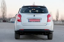 SsangYong Korando 2010–2019 Zadnji roll bar AK005 Black (nerjaveče jeklo) fotografija 2