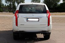 Mitsubishi Pajero Sport 2015– Zadnji zaščitni lok AK005 Black (nerjaveče jeklo) fotografija 6