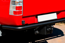 Ford Ranger 2007–2011 Zadnji zaščitni lok AK005 Black (nerjaveče jeklo) fotografija 2