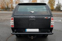 Ford Ranger 2007–2011 Zadnji zaščitni lok AK005 Black (nerjaveče jeklo) fotografija 4