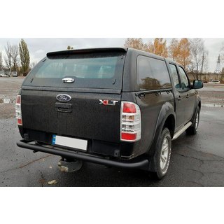 Zadnji zaščitni lok AK005 Black (nerjaveče jeklo) fotografija 3