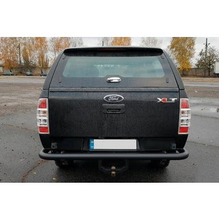 Zadnji zaščitni lok AK005 Black (nerjaveče jeklo) fotografija 4