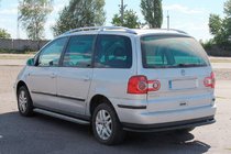 Volkswagen Sharan 1995–2010 Zadnji zaščitni lok AK005 Black fotografija 4