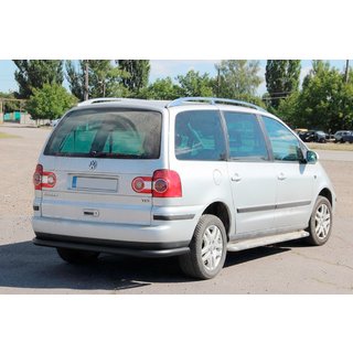 Zadnji zaščitni lok AK005 Black Volkswagen Sharan 1995–2010 fotografija 3