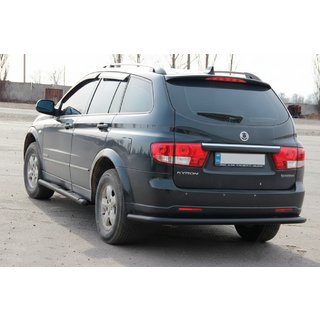 Zadnji roll bar AK005 Black (nerjaveče jeklo) SsangYong Kyron 2005–2014 fotografija 1