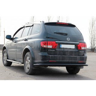 Zadnji roll bar AK005 Black (nerjaveče jeklo) SsangYong Kyron 2005–2014 fotografija 2
