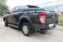Ford Ranger 2011–2022 Zadnji zaščitni lok AK005 Black (2011-2018, nerjavno jeklo) fotografija 3