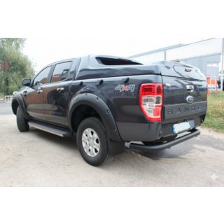 Zadnji zaščitni lok AK005 Black (2011-2018, nerjavno jeklo) Ford Ranger 2011–2022 fotografija 3