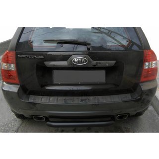 Zadnji zaščitni lok AK005 Black (nerjavno jeklo) Kia Sportage 2004–2010