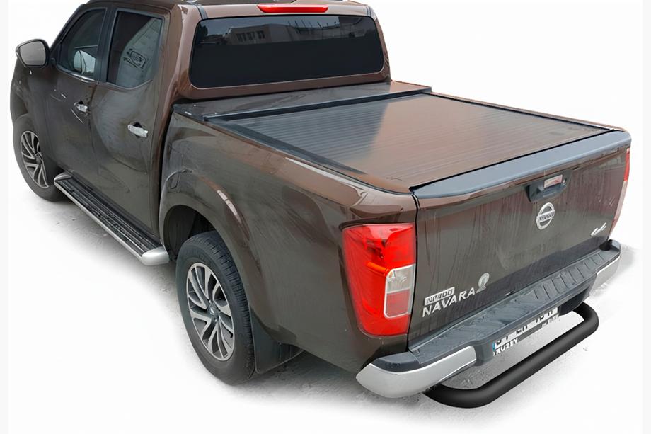 Nissan Navara/NP300 2016– Zadnji zaščitni lok AK005 Black (nerjaveče jeklo) Image