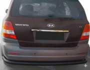 Kia Sorento I BL 2002–2009 Zadnji zaščitni lok AK005 Black (nerjavno jeklo) fotografija 2