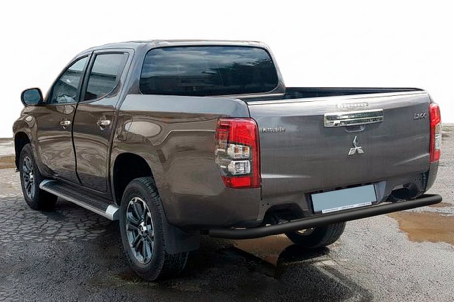 Fiat Fullback 2016– Zadnji zaščitni lok AK005 Black (nerjaveče jeklo) Image