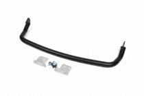 Hyundai Santa Fe 2 2006–2012 Zadnji zaščitni lok AK005 Black (2 kos, nerjaveče jeklo) fotografija 2