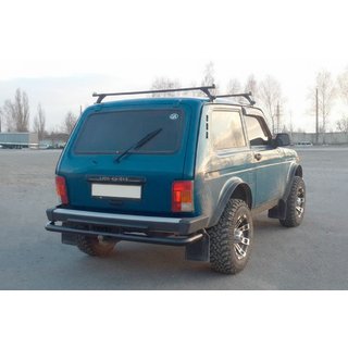 Zadnji zaščitni lok AK002 dvojni Črna Lada Niva in Urban 1977– fotografija 3