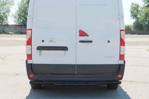 Nissan NV400 2010–2024 Zadnji lok AK011 Black (nerjaveče jeklo) fotografija 4