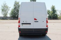 Renault Master 2011–2023 Zadnji lok AK011 Black (nerjaveče jeklo) fotografija 3