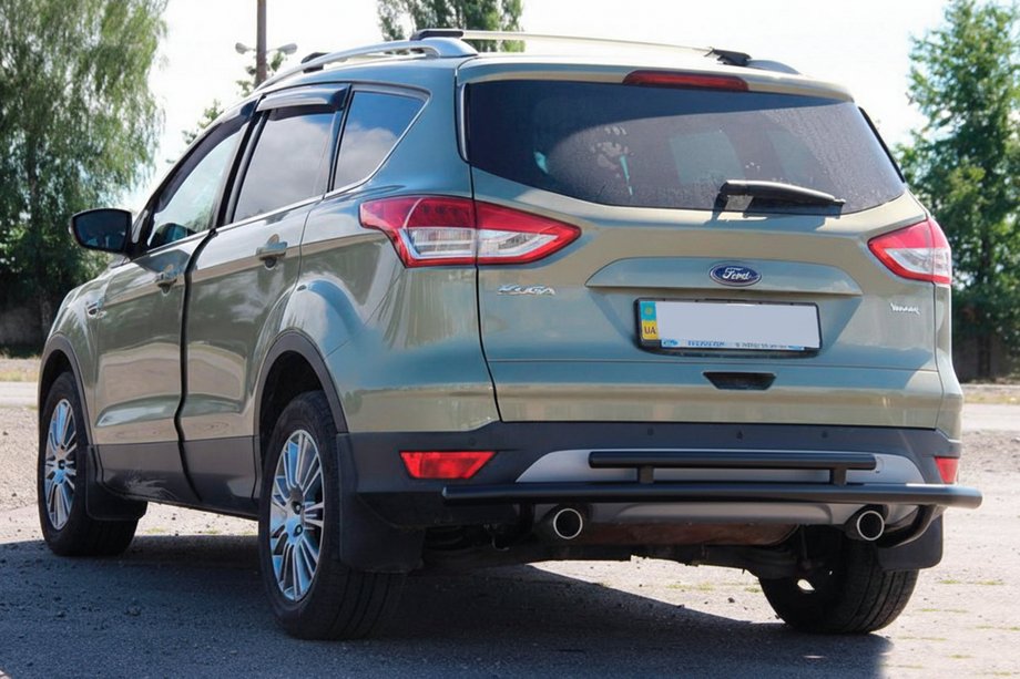 Ford Kuga/Escape 2013–2019 Zadnji lok AK002-2 Black (nerjavno jeklo) Image