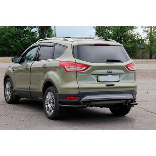 Zadnji zaščitni lok AK002-3 Black (nerjaveče jeklo) fotografija 2