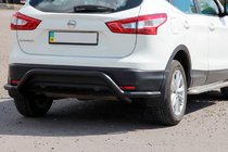 Nissan Qashqai 2014–2021 Zadnji lok AK007-Plus Black (nerjaveče jeklo) fotografija 2