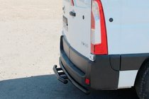 Renault Master 2011–2023 Zadnji lok AK008 Black (nerjavno jeklo) fotografija 1