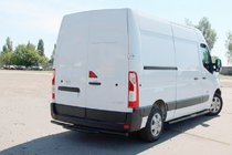 Opel Movano 2010–2021 Zadnji lok AK008 Black (nerjavno jeklo) fotografija 3