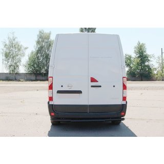 Zadnji lok AK008 Black (nerjavno jeklo) Opel Movano 2010–2021 fotografija 4
