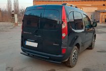 Renault Kangoo 2008–2020 Zadnji lok AK002-2 Black (nerjaveče jeklo) fotografija 3