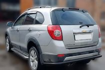 Chevrolet Captiva 2006–2019 Zadnji zaščitni lok AK005 Black (nerjaveče jeklo) fotografija 1