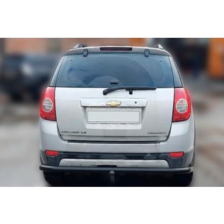 Zadnji zaščitni lok AK005 Black (nerjaveče jeklo) Chevrolet Captiva 2006–2019 fotografija 2